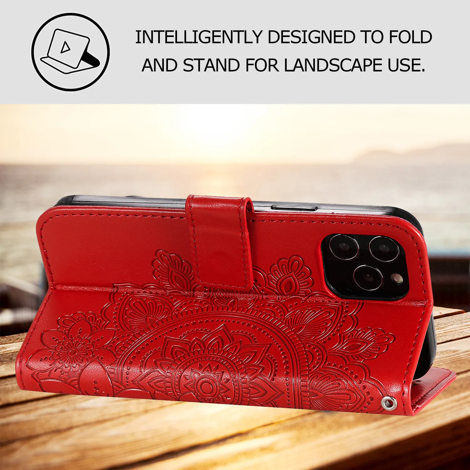 3D Flower Wallet Phone Case For iPhone 11 12 Pro Max 12 Mini XR X XS 7 8 Plus 6 6S SE 2020 Leather Holder Slots Flip Satnd Cover