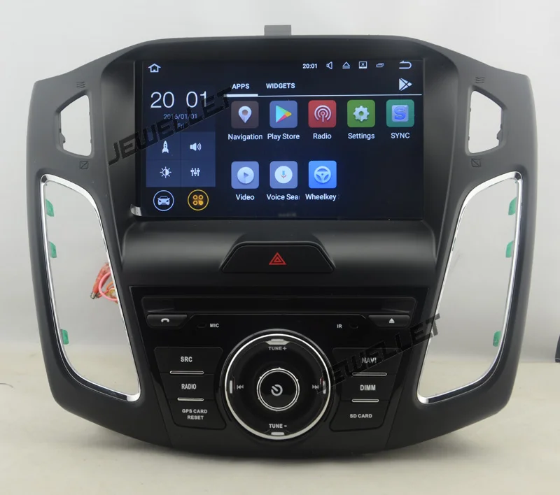 Восьмиядерный ips экран Android 9,0 автомобильный DVD gps Радио Навигация для Ford Focus C-max- с 4G/Wifi DVR OBD
