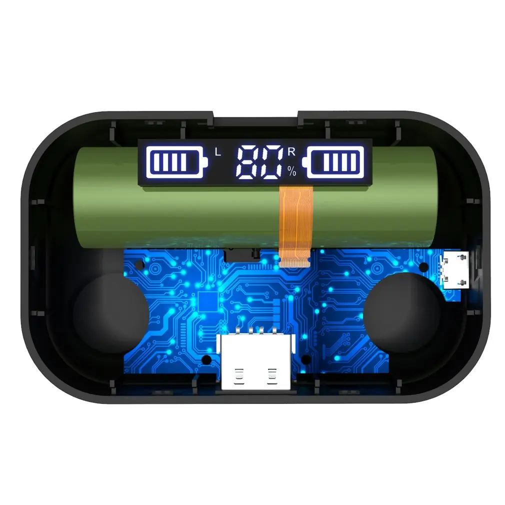 X11 Tws bluetooth наушники X6/X6Pro цифровой дисплей сенсорный водонепроницаемый 2600 мАч большой батарейный отсек беспроводные наушники