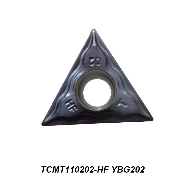 

Original TCMT 110202-HF TCMT110202-HF YBC252 YBG202 Triangular Boring Cutter CNC Tool Cutting Tool Carbide Inserts 10 Pcs/box