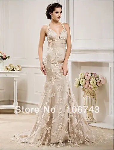 Бесплатная доставка vestido de noiva 2018 сексуальное платье невесты на заказ с кружевным