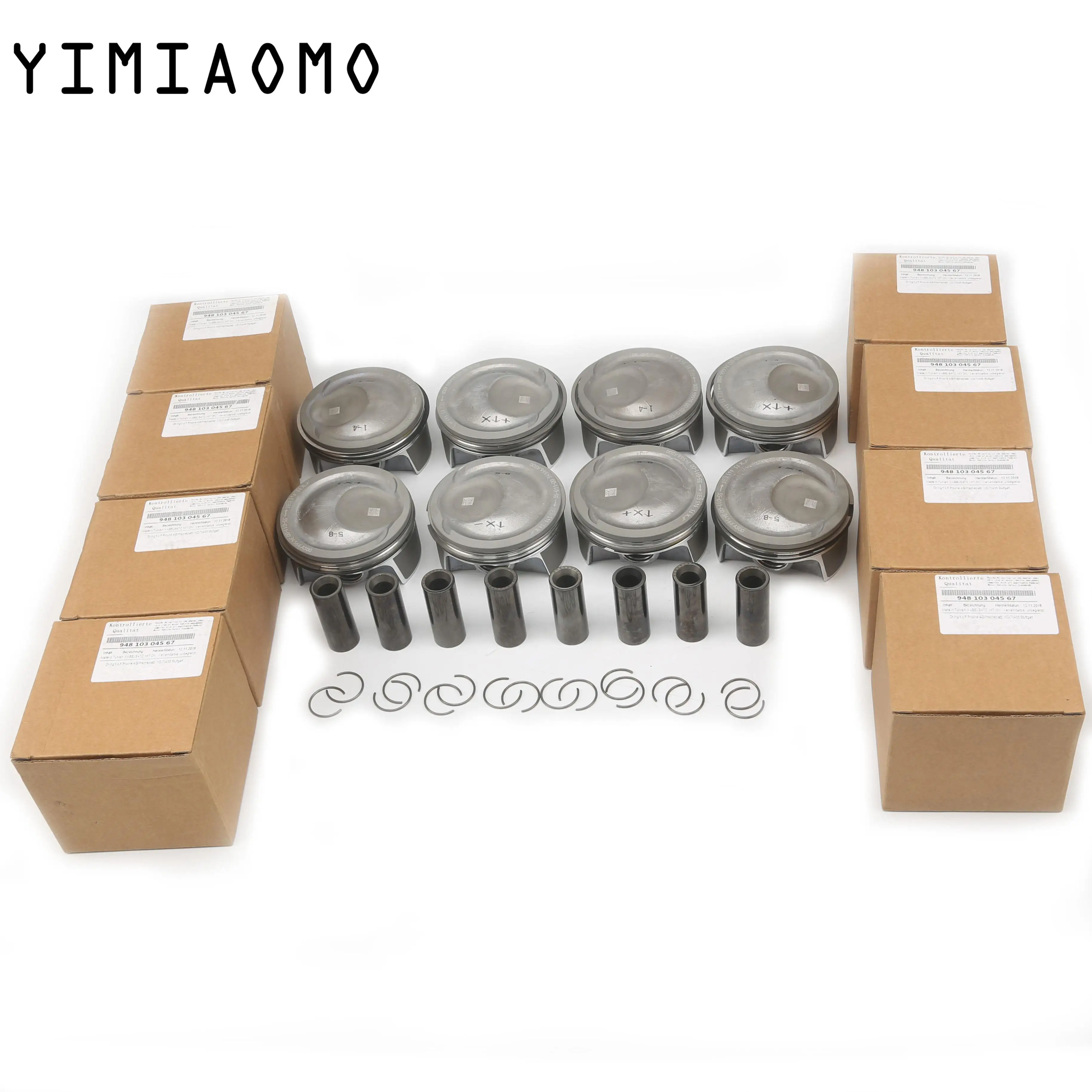 948 103 045 67 STD Размеры поршни и комплект поршневых колец для Porsche Cayenne 92A 9PA Panamera 970 4 8 T V8 54 94810304654 Поршни кольца
