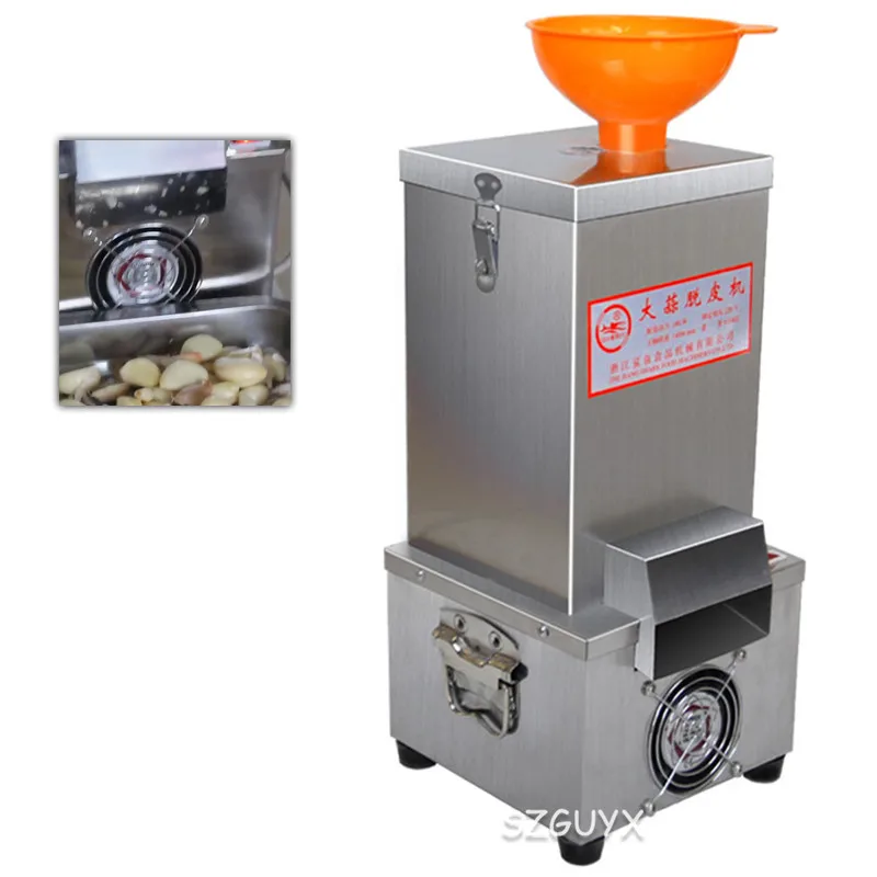 

180W Commercial Garlic Peeling Machine Electric Garlic Peeler Dry Type Garlic Peeling Machine Price Hotel Restaurant 110V/220V
