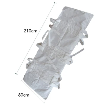 

Waterproof Filling Body Bag Dead BodyBag Antiseptic Hospital Morgue Transportation Dead Cadaver Bags virus Isolation Bags 80*210