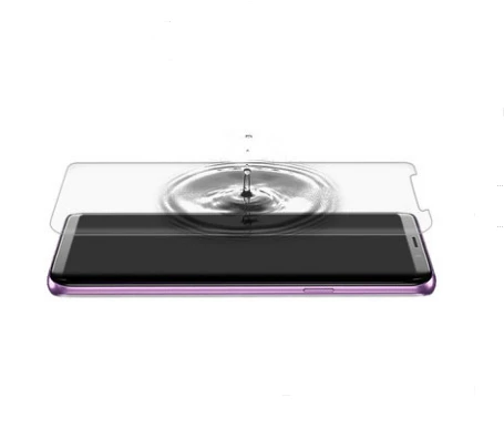 1000 шт 3D полный клей Прозрачная накладка из закаленного стекла для SAMSUNG S10 S9 S8 Plus Note 8 Note 9 DHL