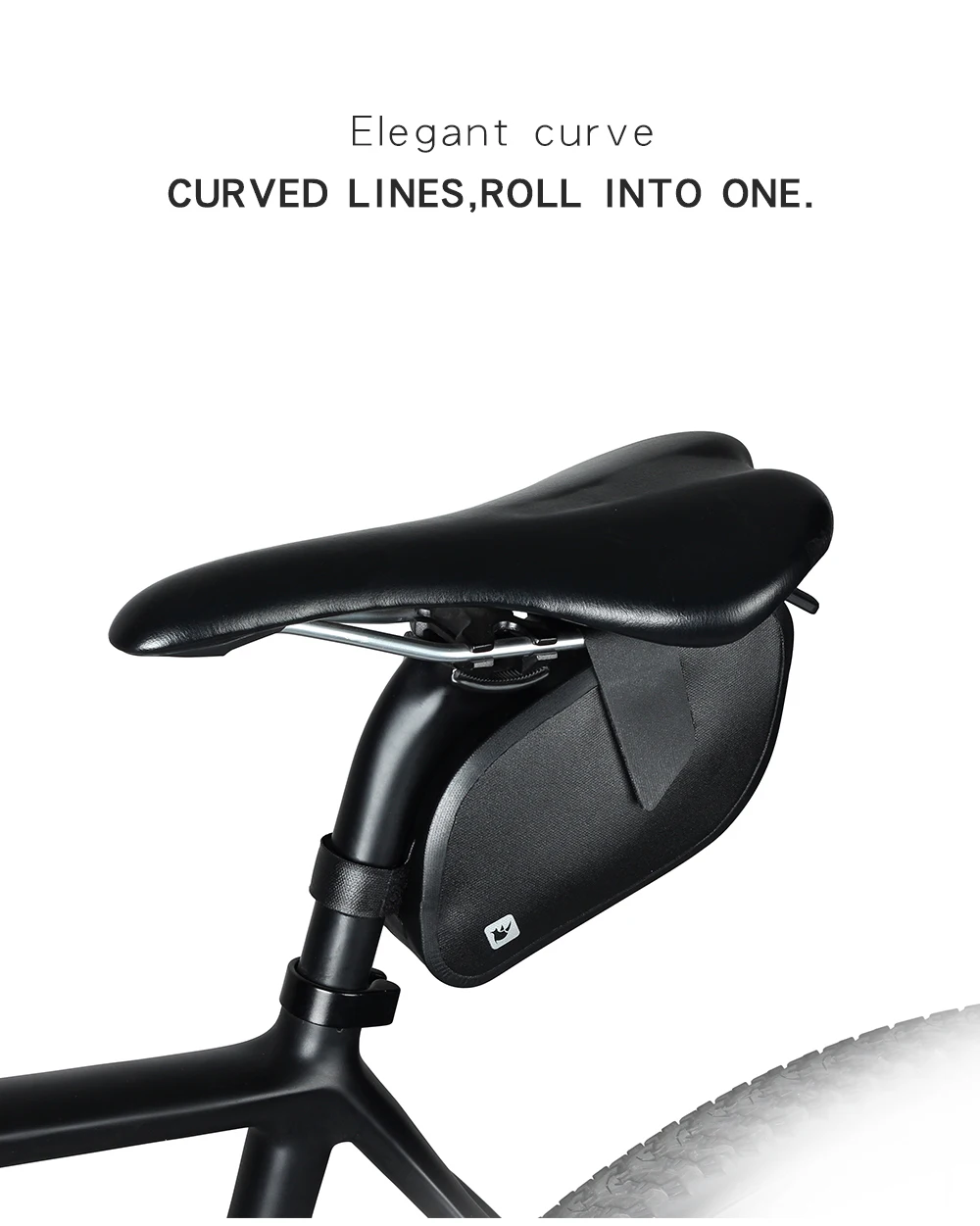 Rhinowalk Bicycle Saddle Bag Waterproof MTB Bike Rear Bag Bicycle Tools Inner Tube Storage Bag Cycling Rear Seat Tail Large Bag  (3)