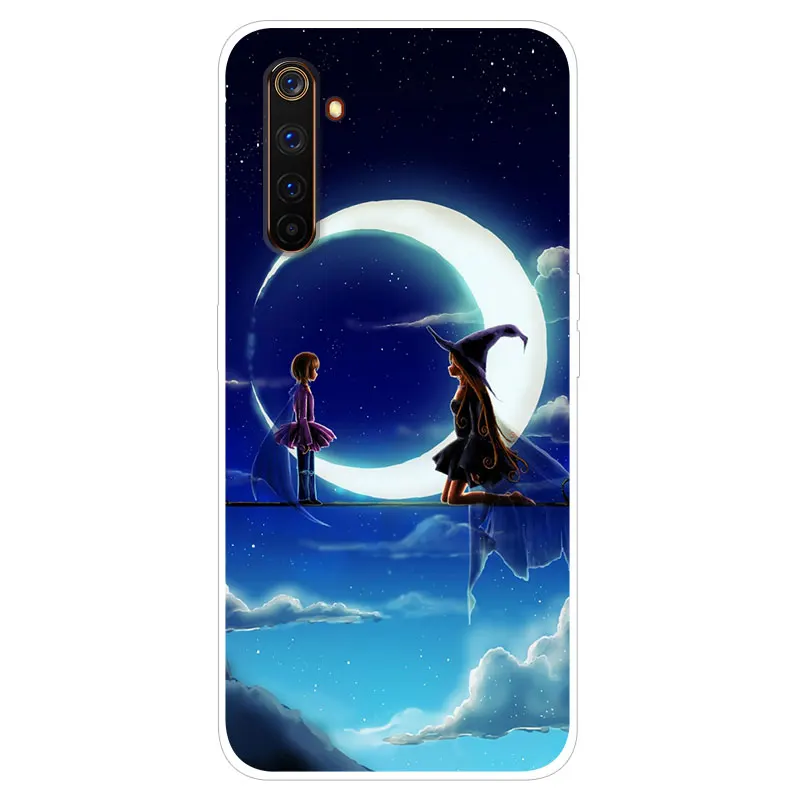Realme 6 Чехол OPPO Мягкий мультяшный ТПУ силиконовый чехол для Pro 6i i Realme6 защитный