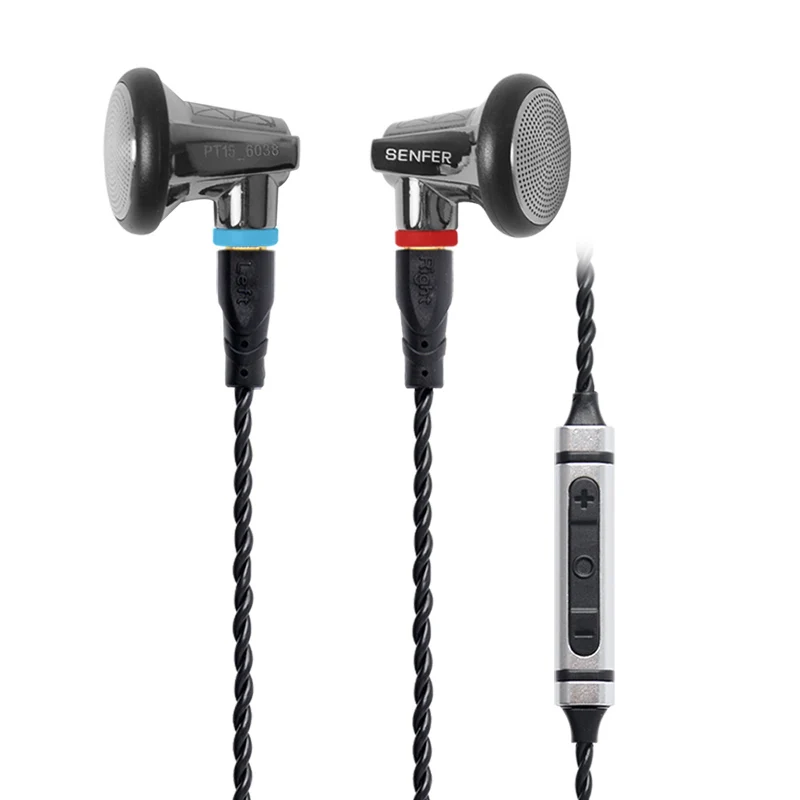 SENFER-PT15-In-Ear-Earphone-HIFI-Earburd-Graphene-Dynamic-Driver-With-MMCX-Detachable-Detach-Cable-Metal