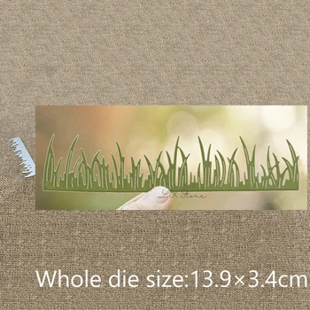 

XLDesign Craft Metal Cutting Die cut dies grass edge side decoration scrapbook Album Paper Card Craft Embossing die cuts