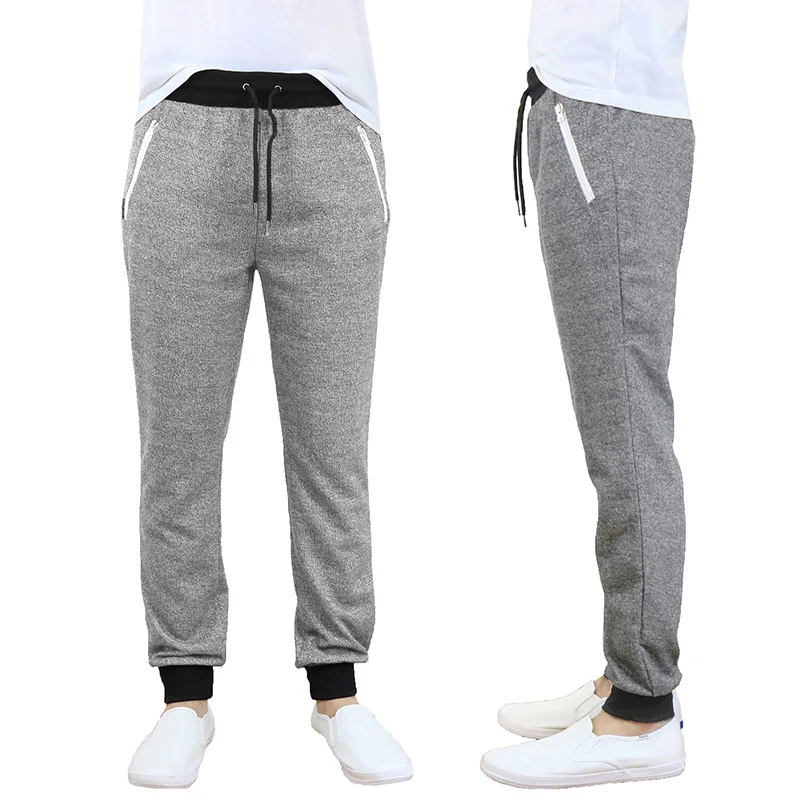 

2019 Autumn New Style Skinny Athletic Pants Young MEN'S Casual Sports Sweatpants Men Breathable Running Fitness Trousers