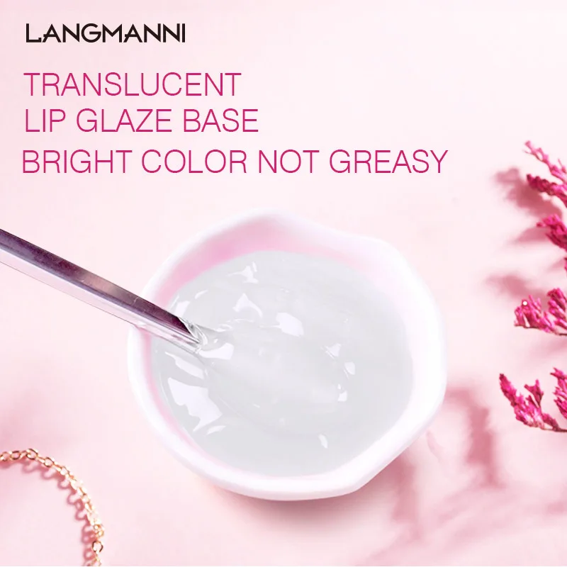 Langmannni Brand DIY Clear Lip Gloss Base 50ML