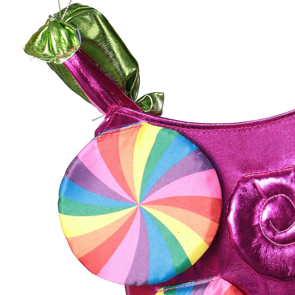 Girls Carnival Candy Dress Purim Festival Fancy Lollipop Costume Summer Tutu Dresses Party Ball Gown girls dress princess costume