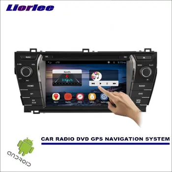 

Liorlee For Toyota Corolla 2014-2016 Car DVD Player GPS Navi Navigation Android System Radio Stereo Audio Video Multimedia