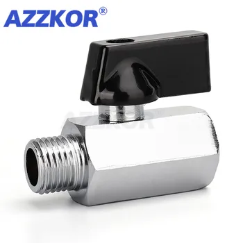 

1/4" PT 3/8" PT 1/2"PT Pneumatic Mini Ball Valve Female/Male Thread Switch Valve Water Pipe Accessories Pipe Fitting Coupler