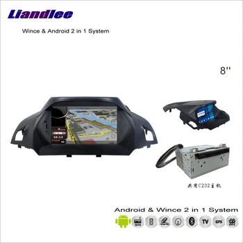 

Liandlee For Ford Kuga 2013~2014 Car Radio BT CD DVD Player GPS Nav Navi Navigation Advanced Wince & Android 2 in 1 S160 System