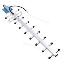 ZQTMAX 13 дБ 9 блок Яги антенна для gsm Мобильный усилитель сигнала 800 850 900 МГц GSM CDMA B20 полоса