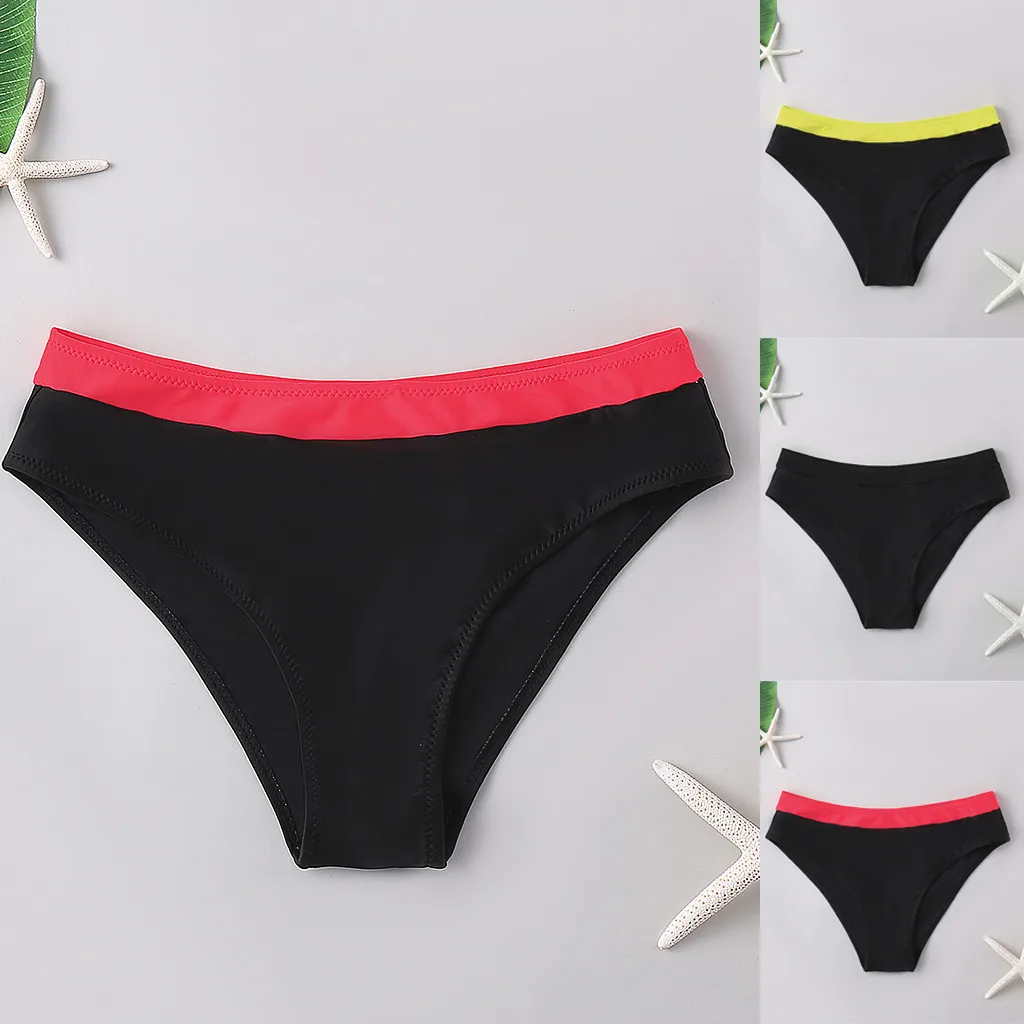 Women's Plain Swim Shorts Mixed Color Bikini Swimwear Ladies Style Short Sizes Girl's Beachwear One Pieces Bathing Suit |
