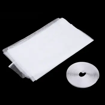 

1.5x1.3 M Window Door Screen DIY Flyscreen Curtain Insect Screen Fly Mosquito Bug Window Door Mesh Screen Home Kitchen Use