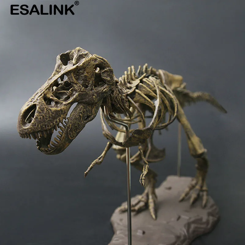 ESALINK большой динозавр ископаемый Череп модели животных игрушки тираннозавр рекс