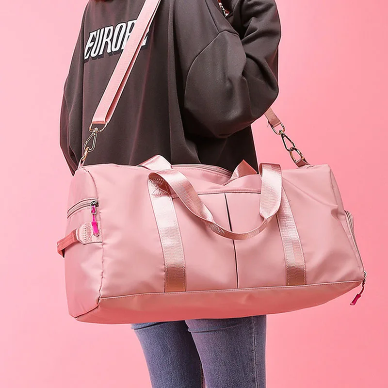 

Large Dry Wet Separation Storage Bag Weekender Gym Swimming Tote Pouch Carry Clothes Travel Organizer Hangbag Home Accessories