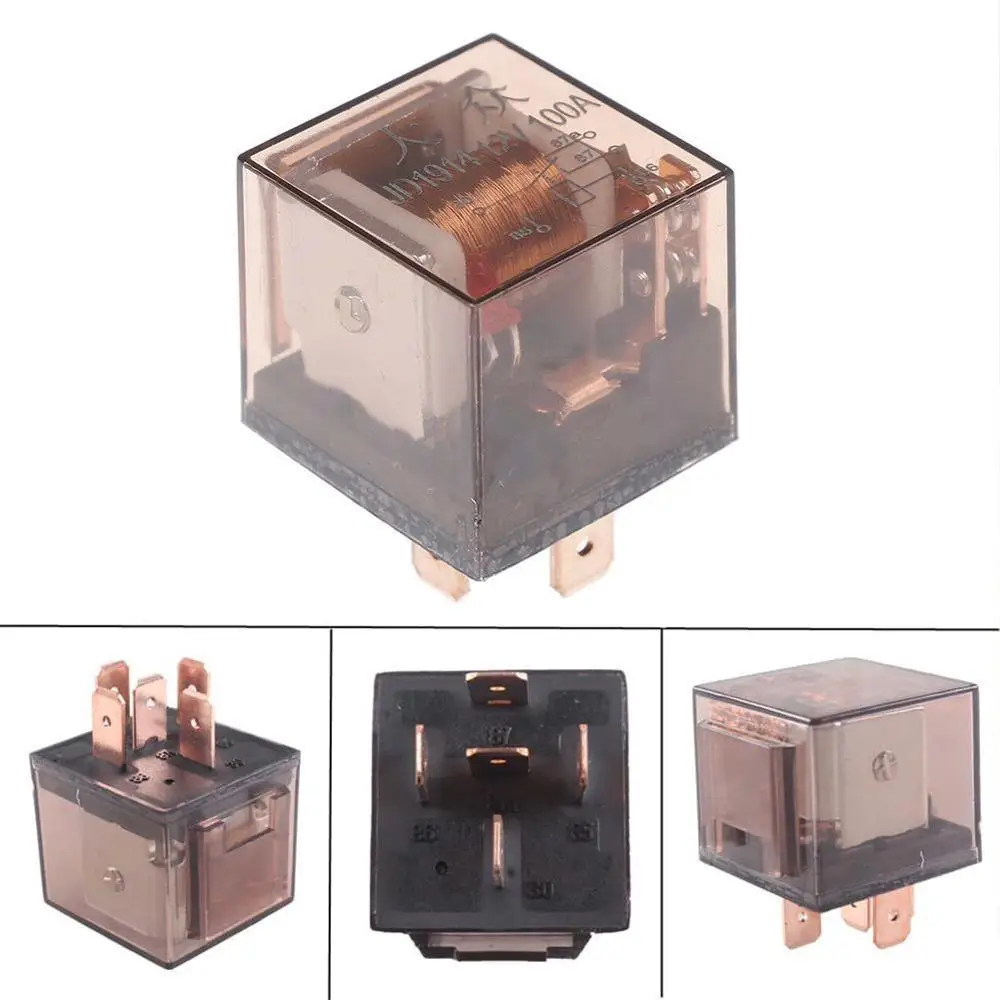 DC 12V 24V 100A 5 Pin водонепроницаемое автомобильное реле SPDT Автомобильное устройство управления автомобильные реле