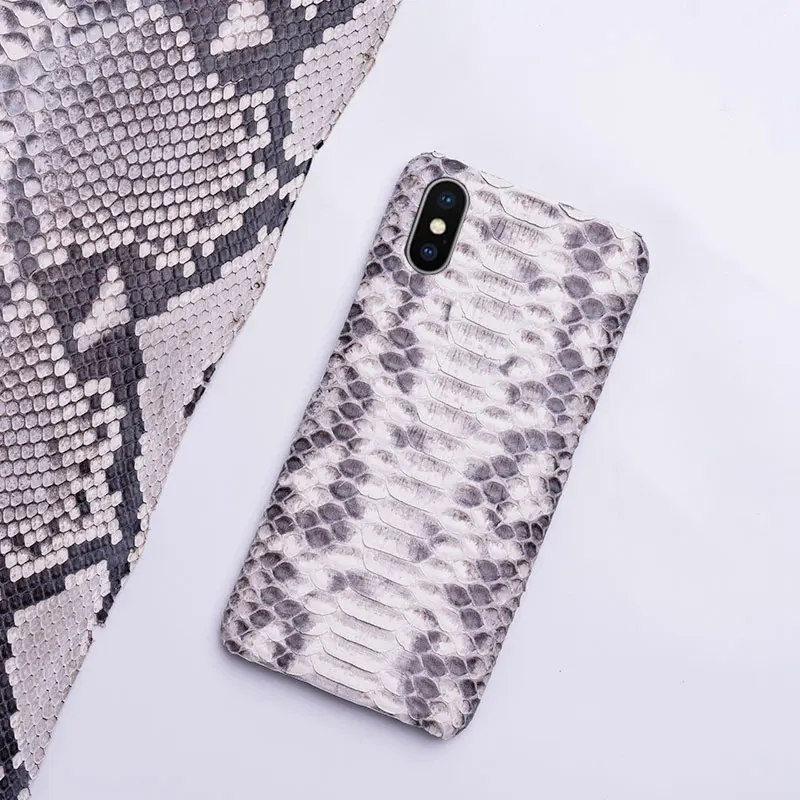 Чехол для телефона из натуральной кожи питона для iPhone 11 Pro X XS max XR 6s 6 7 8 8 plus роскошный защитный чехол из змеиной кожи marvel s