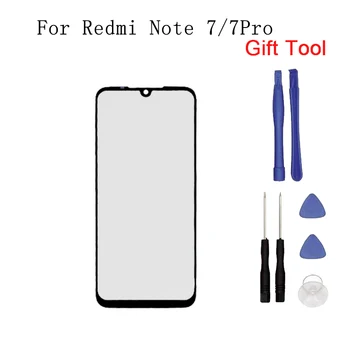 

For Xiaomi Redmi Note 7 7Pro Front Glass touch Screen Front Glass Touch Panel Replacement + tool