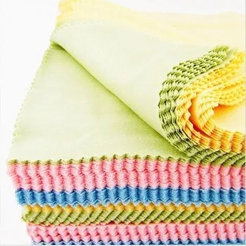 

10pcs Microfiber Glasses Cleaning Cloth Lens Cloth Wipes For Lens 13*13cm for glasses Mac Camera Computer