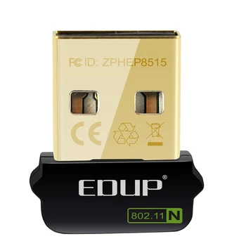 

EDUP 150Mbps USB WiFi Wireless Adapter Driver Free for Raspberry Pi Built-In Antenna Wifi Receiver USB Wireless Adapter for PC