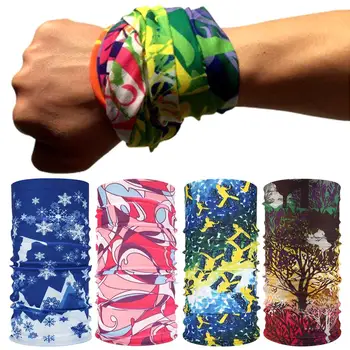 

Unisex Seamless Outdoor Cycling Face Protection Neck Scarf Headband Bandanas