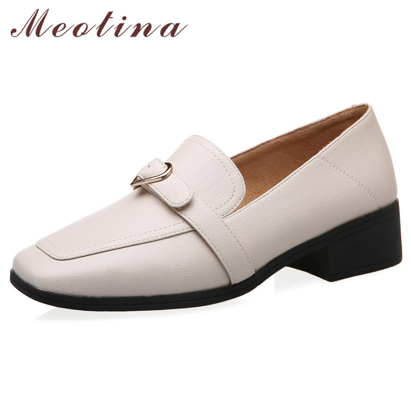 ladies high heeled loafers