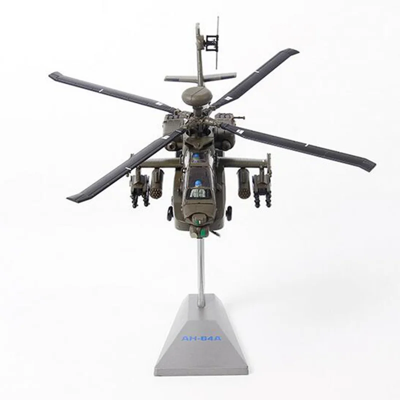 

1/72 Scale American U.S. Army Helicopter AH-64A APACHE Fighter Model Aircraft Airplane Static Toys Adult Children Gift Military
