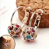 1 Pair Magnetic Slimming Earrings Body Relaxation Lose Weight Massage Slim Ear Studs 4