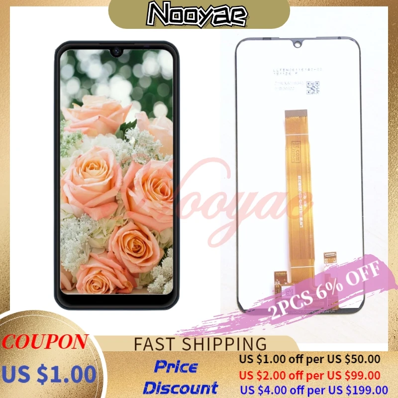 

Original Black Full Screen For BQ Mobile BQ-6040L Magic BQ6040L 6040L LCD Display Screen with Touch Sensor Digitizer Assembly