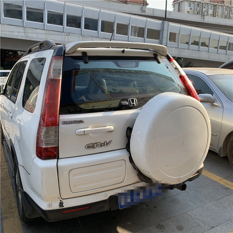 Спойлер для CR-V 2001-2005 Honda спойлер CRV WDK ABS Пластиковый материал заднее крыло автомобиля цветной задний спойлер