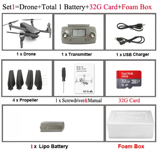 MJX B16 PRO RC Drone With 4K HD Camera Three-axis Gimbal EIS Anti-shake Professional FPV Quadcopter Helicopter Foldable Drone