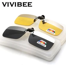 VIVIBEE, Новое поступление, квадратные поляризованные солнцезащитные очки на застежке, мужские очки для вождения, два цвета, серый, серебристый цвет, зеркальные женские очки на застежке