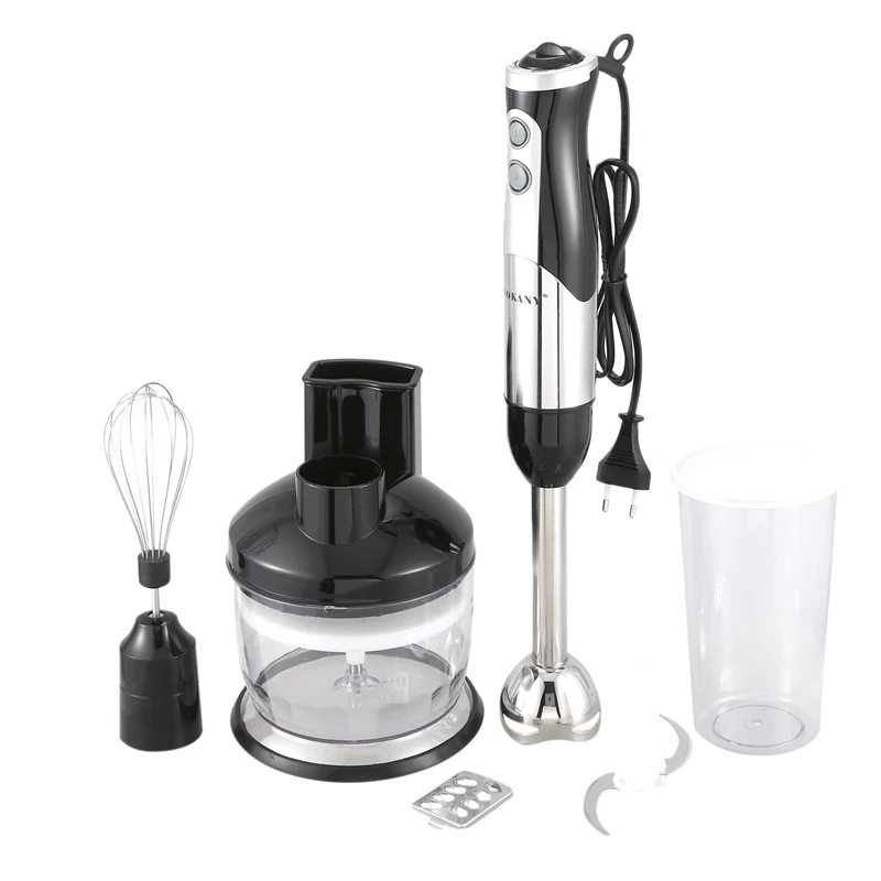 

Multifunction 220v 500w Electric Food Blender set 5 speed control Handhold Blender Egg Beater Detachable food mixer for Kitchen
