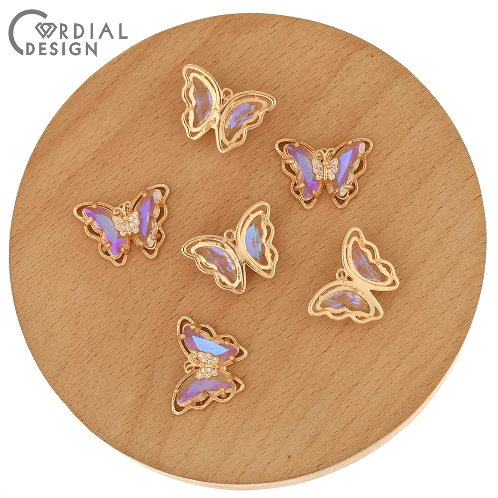 Cordial Design 30Pcs 15*20MM DIY Pendant/Jewelry Accessories/Hand Made/CZ Charms/Jewelry Findings & Components/Earrings Making 15 Cordial Design 30Pcs 15*20MM DIY Pendant/Jewelry Accessories/Hand Made/CZ Charms/Jewelry Findings & Components/Earrings Making - cordial