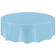 Прямая поставка пластиковые круглые скатерти одноразовые вечерние домашние легкомоющаяся скатерть P666