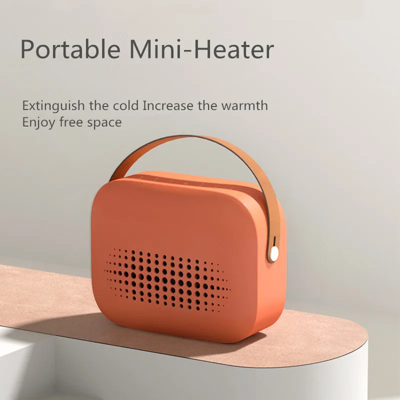 

Electric Portable Heater Personal Space Convenient Warmer Heater Fast Heating Desktop Heater Far Infrared Ceramic