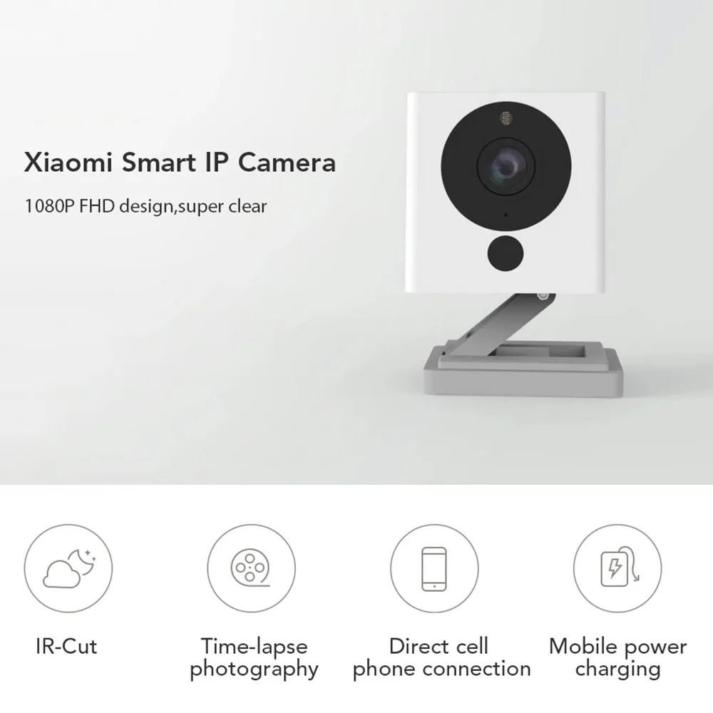 Xiaomi Mijia Xiaofang 1S 110 градусов 1080P Смарт ip-камера IR-CUT Wi-Fi ночное видение монитор безопасности цифровой зум-камера