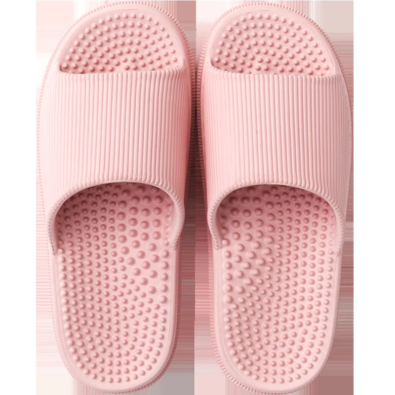 Thickening Eva Non Slip Shower Room Slipper Woman Men Massage