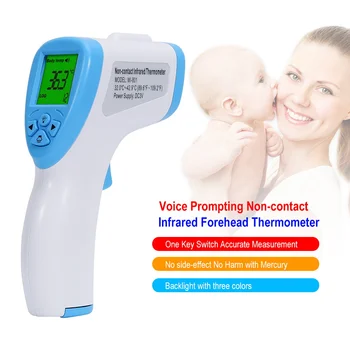 

Non-contact LCD Display Infrared thermometer Pyrometer IR Laser Point With Data Holding Function Gun Meter Sensor Digital