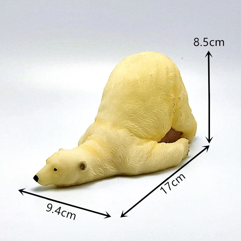 3D Polar Bear Silicone Mold DIY Candle Soap Resin Model Kitchen Making Ice Chocolate Cake Decoration Tool