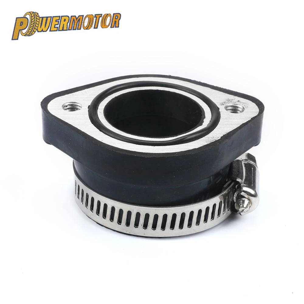 Motorcycle Carburetor Rubber Adapter Inlet Intake Pipe For Mikuni Vm24