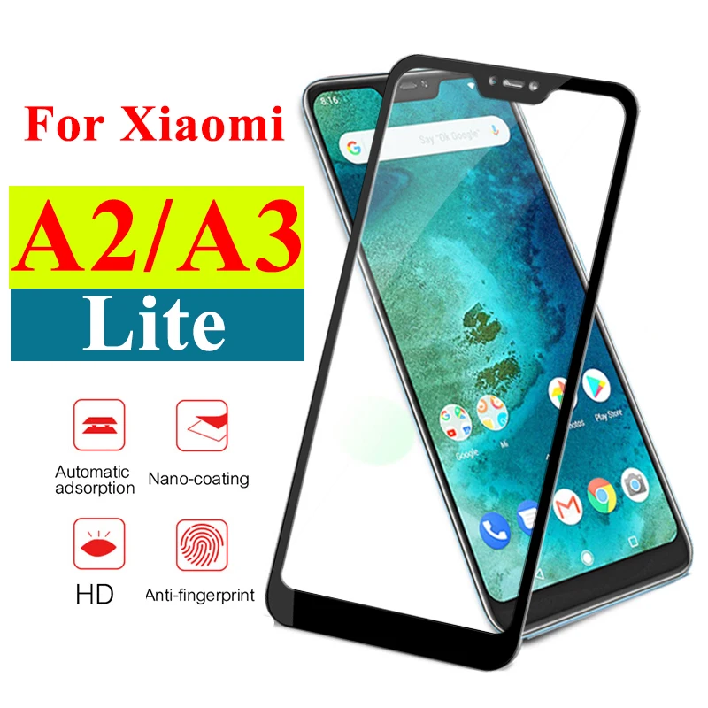 Закаленное стекло для Xiaomi mi A2 Lite защита экрана a2 Xia A3 светильник Xao My A2lite Xio Ksio a3