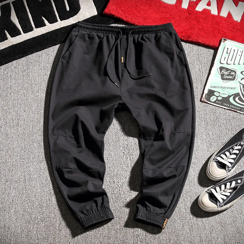 

2020 Spring Main Push Large Size Japanese-style Kirin Wind Beam Leg Harem Casual Capri Pants M-5x HK