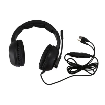 

FFYY-ONIKUMA K19 for PS4 Dynamic Gaming Headset Wired PC Stereo Noise Canceling Headphones with Microphone LED Lights Audio Patc