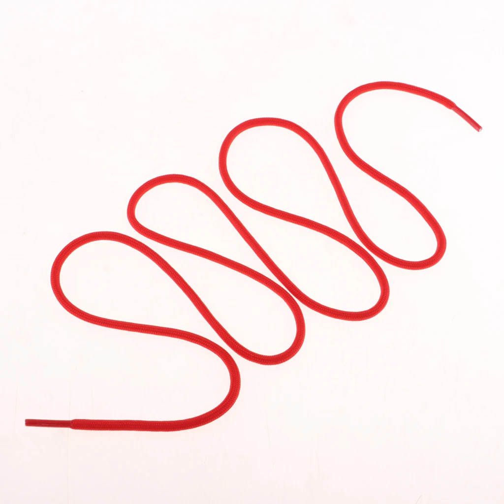 Thick Shoelaces Round Athletic Shoe Laces 4ft 1.2m Long Shoestrings Replacements for Boots Sneakers